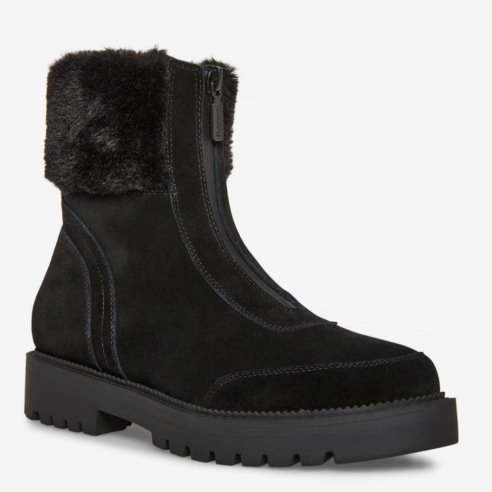 Blondo Women's Waterproof Suede Lug Sole Booties